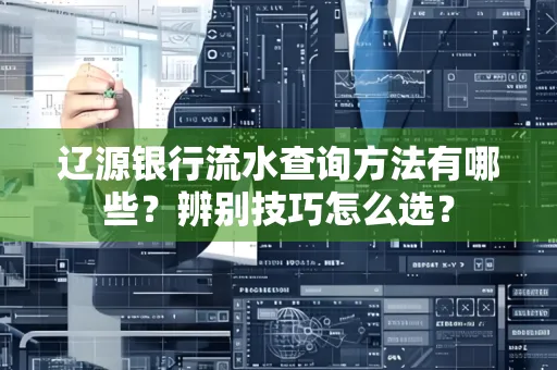 辽源银行流水查询方法有哪些?辨别技巧怎么选?